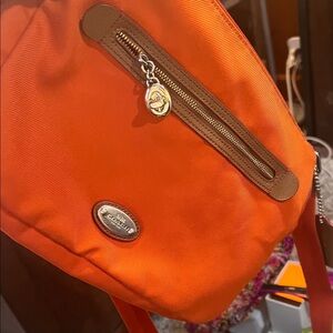Coach Orange  Crossbody Bag